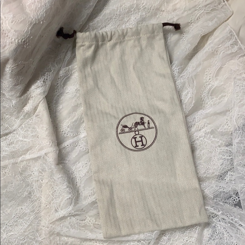 Hermes Authentic Iconic dust bag